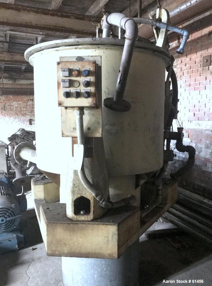 Used Sharples SP-5500 Solid Bowl Basket Centrifuge, Sludge Pak