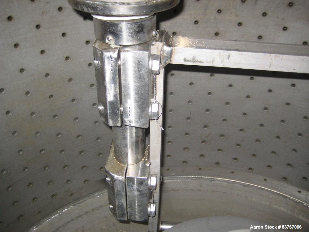 Used Sharples Sludgepack SP6500 Basket Centrifuge – 16 Cu Ft, 50 HP Hydraulic System, SS Construction