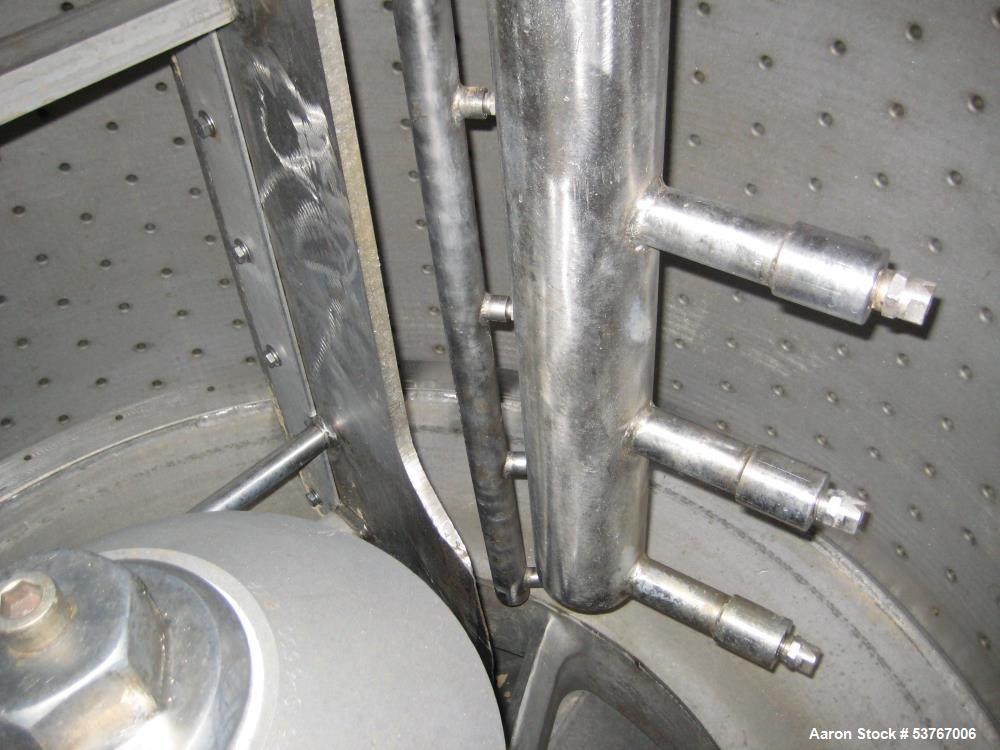 Used Sharples Sludgepack SP6500 Basket Centrifuge – 16 Cu Ft, 50 HP Hydraulic System, SS Construction