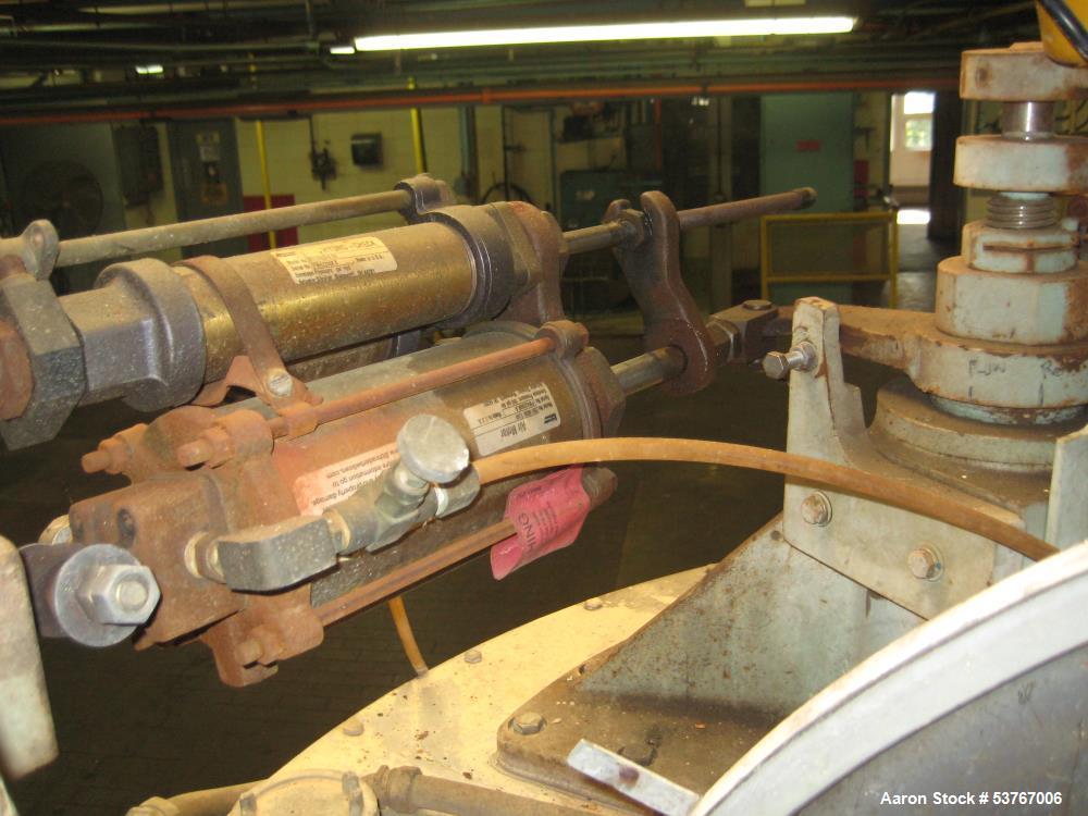 Used Sharples Sludgepack SP6500 Basket Centrifuge – 16 Cu Ft, 50 HP Hydraulic System, SS Construction