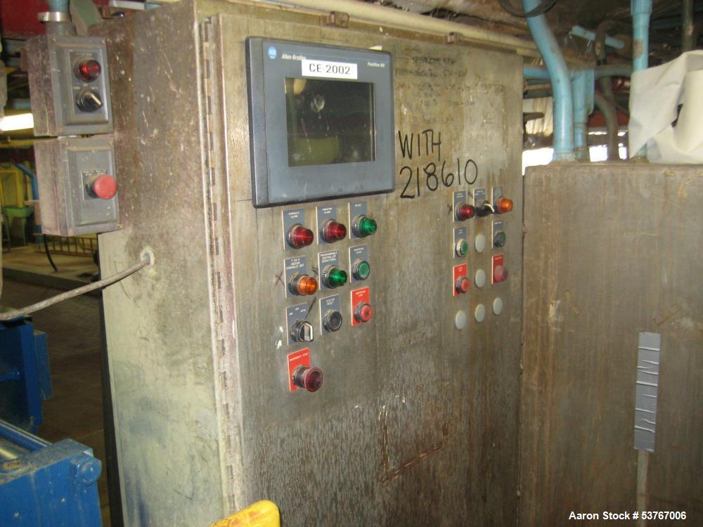 Used Sharples Sludgepack SP6500 Basket Centrifuge – 16 Cu Ft, 50 HP Hydraulic System, SS Construction