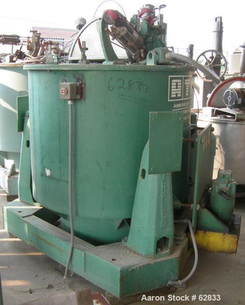 Used Stainless Steel Sharples Solid Bowl Basket Centrifuge