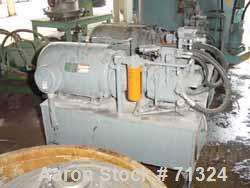 Reconditioned: Sharples 48” x 30” Perforated Basket Centrifuge.stainless steel construction, max bowl speed 1150 rpm, 16 cubic foot basket solids capacity, tri-pod suspension system,(4) curb housing ...
