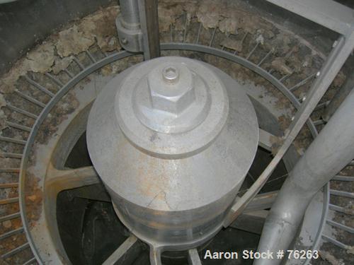 Reconditioned- Sharples 48" x 30" Perforated Basket Centrifuge