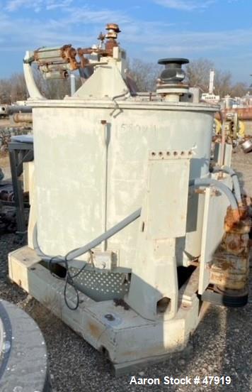 Used Sharples Stainless Steel Sludge Pak Perforated Basket Centrifuge, Model SP