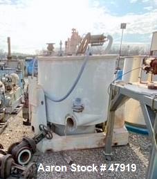 Used Sharples Stainless Steel Sludge Pak Perforated Basket Centrifuge, Model SP