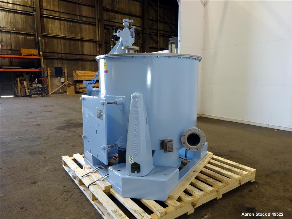 Reconditioned- Sharples SST-1600 (48" x 30") Perforated Basket Centrifuge,