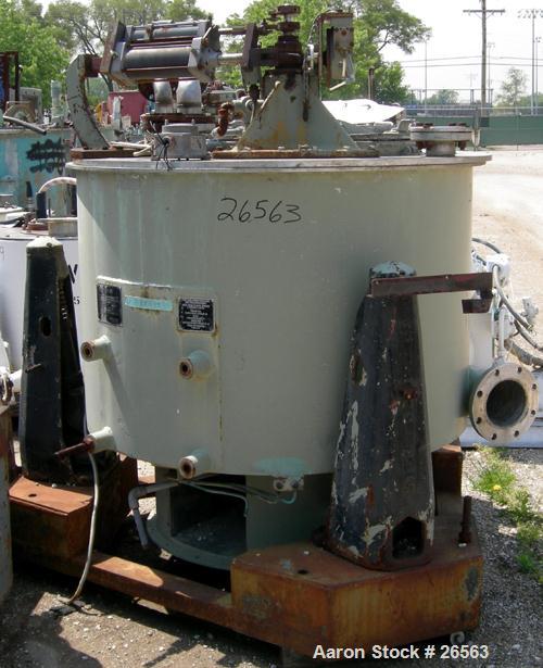 Used Sharples Tornado Perforate Basket Centrifuge