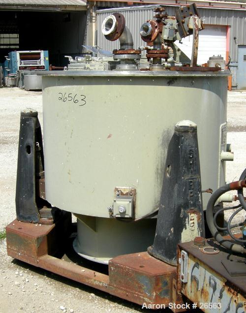 Used Sharples Tornado Perforate Basket Centrifuge