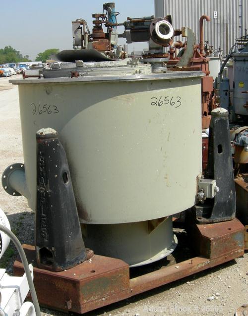 Used Sharples Tornado Perforate Basket Centrifuge