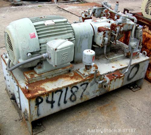 USED: Sharples Sludge-Pak, SP-5500. 48" x 24" Solid bowl centrifuge in 316SS including the bowl, frame & cover, knife discharge, air operatedskimmer, requires a 40 hp oil gear hydraulic drive, wheel ...