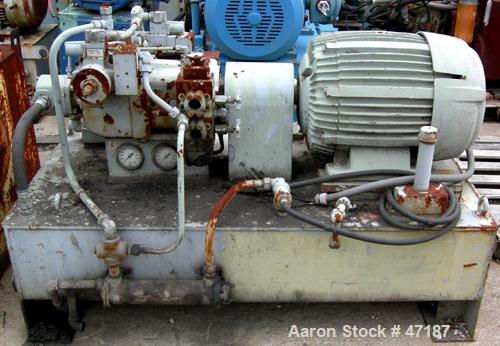 USED: Sharples Sludge-Pak, SP-5500. 48" x 24" Solid bowl centrifuge in 316SS including the bowl, frame & cover, knife discharge, air operatedskimmer, requires a 40 hp oil gear hydraulic drive, wheel ...