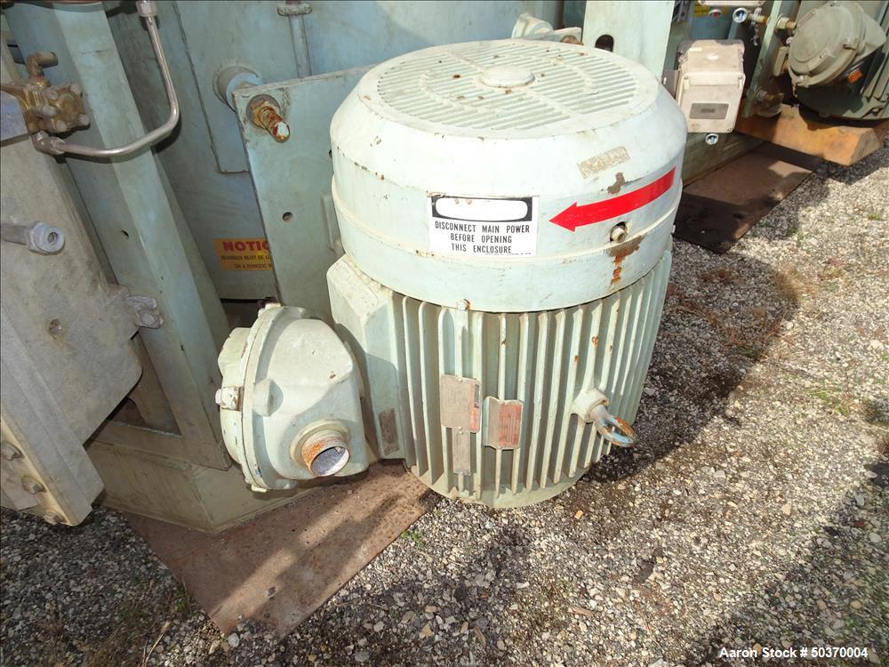 Used Sharples 48" x 30" Perforated Basket Centrifuge