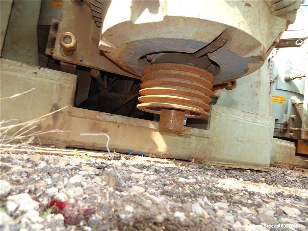 Used Sharples 48" x 30" Perforated Basket Centrifuge