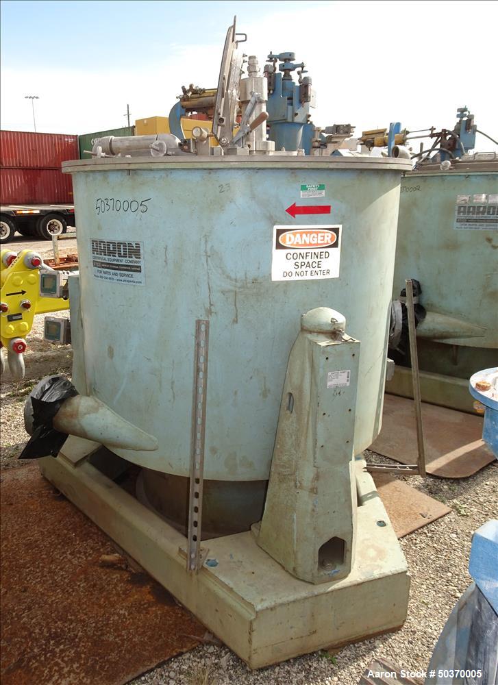 Used Sharples 48" x 30" Perforated Basket Basket Centrifuge