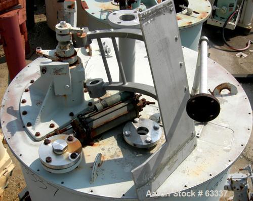 Used Stainless Steel Sharples Perforated Basket Centrifuge 