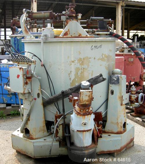 Used Stainless Steel Sharples Sludge Solid Bowl Centrifuge