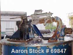 Used Stainless Steel Sharples Perforated Basket Centrifuge