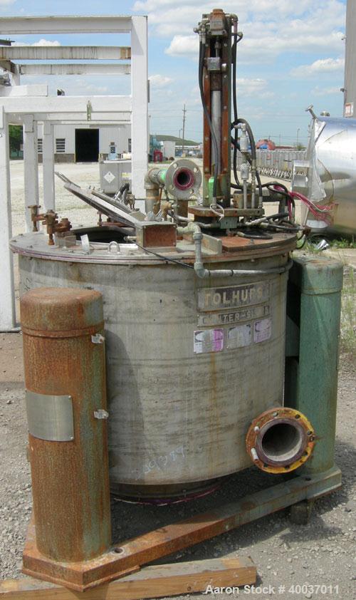 Used Stainless Steel Tolhurst Bottom Discharge Centrifuge