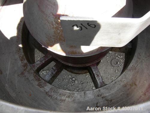 Used Stainless Steel Tolhurst Bottom Discharge Centrifuge
