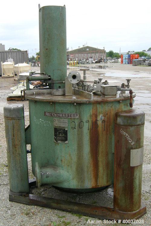Used- Tolhurst 40" x 24" Centerslung Batch-O-Matic Top Load, Bottom Discharge Ce