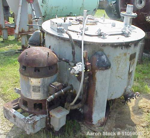 Used Tolhurst 40" Basket Batch Centrifuge