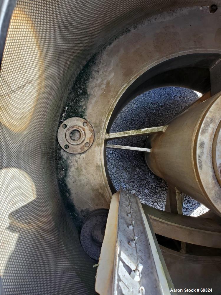 Used Western States 48" x 30" Perforated Basket Centrifuge