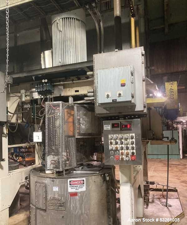 Used Roberts-Western States G-16 Centerslung 48" Sugar Basket Centrifuge – Fully Automatic Sugar Processing Centrifuge