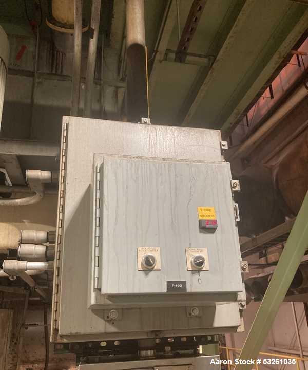 Used Roberts-Western States G-16 Centerslung 48" Sugar Basket Centrifuge – Fully Automatic Sugar Processing Centrifuge