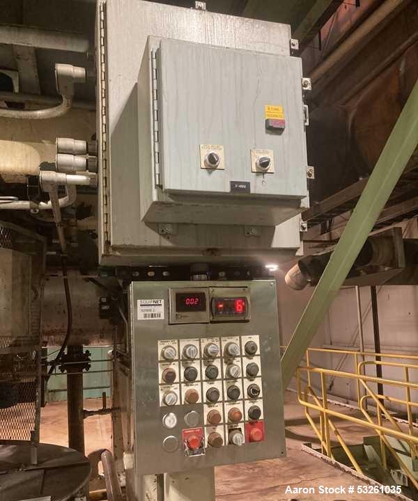 Used Roberts-Western States G-16 Centerslung 48" Sugar Basket Centrifuge – Fully Automatic Sugar Processing Centrifuge