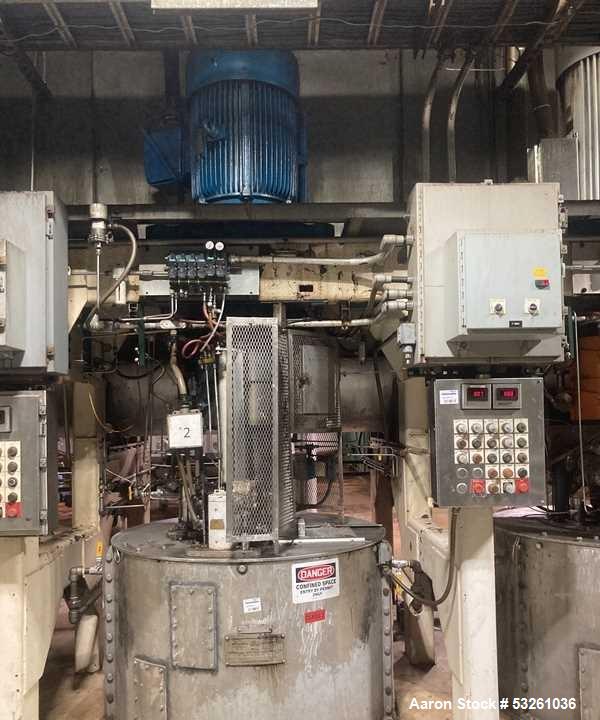 Used Roberts-Western States G-16 Automatic Sugar Centrifuge – 48" Basket Crystal Separation System