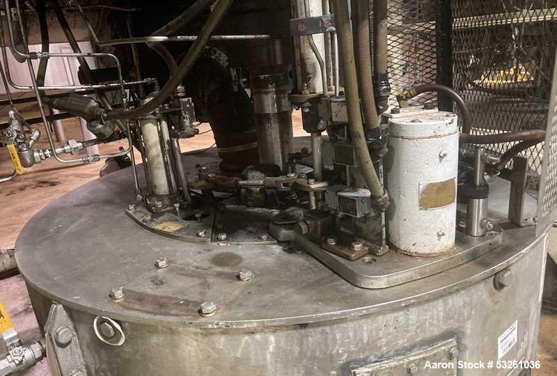 Used Roberts-Western States G-16 Automatic Sugar Centrifuge – 48" Basket Crystal Separation System