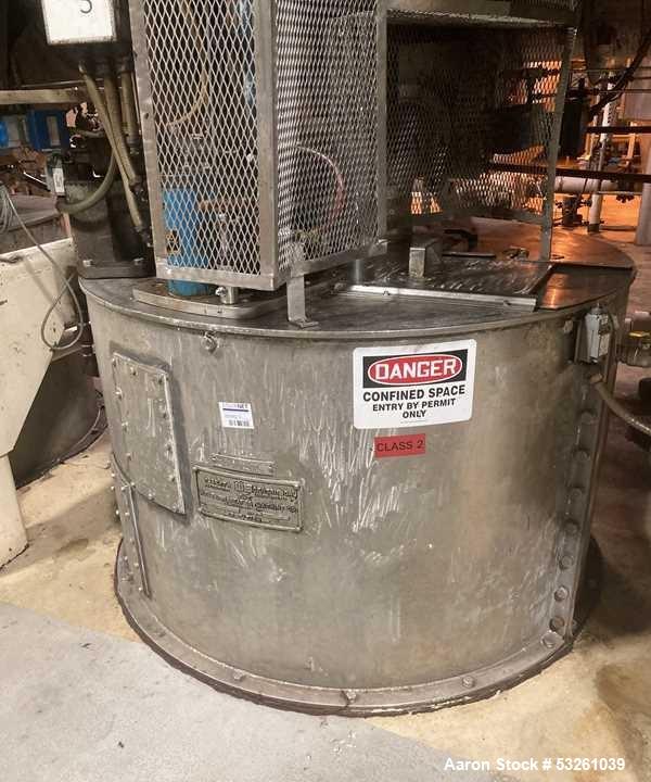 Sugar Refinery Basket Centrifuge – Roberts-Western States G-16 with 48" Basket