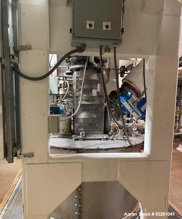 Automatic Industrial Basket Centrifuge with Top Feed & Bottom Discharge Design