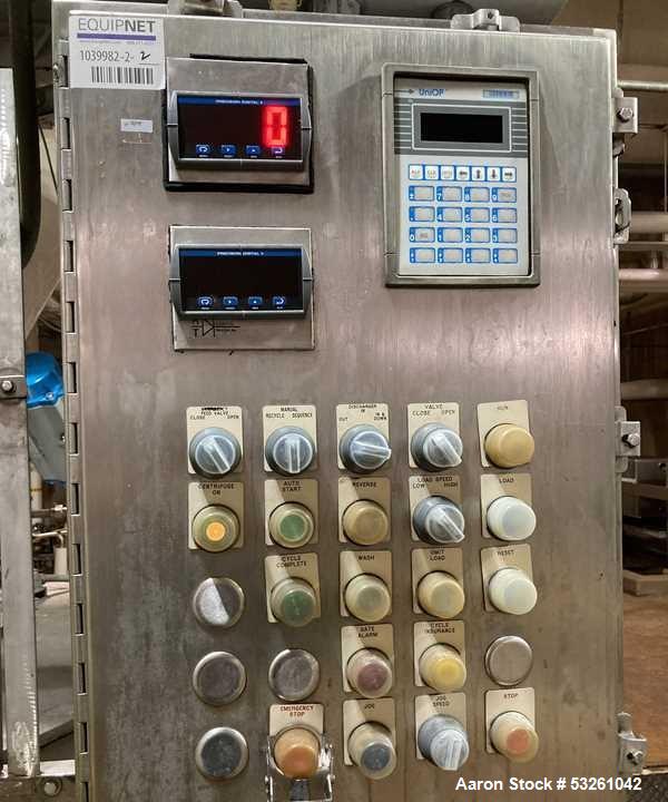 Used Roberts-Western States Crystal Recovery Centrifuge – Multiple Units Available