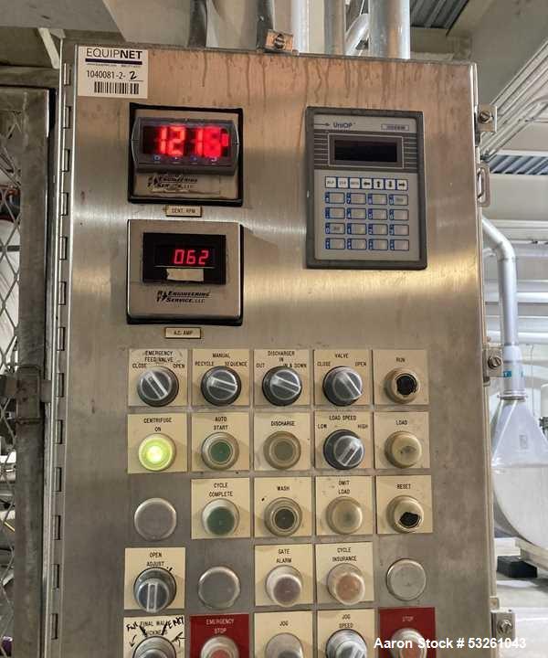 48" Centerslung Sugar Centrifuge for Industrial Dewatering & Product Recovery