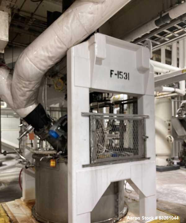 Used Roberts-Western States G-16 Basket Centrifuge for Sugar Alcohol & Crystal Processing