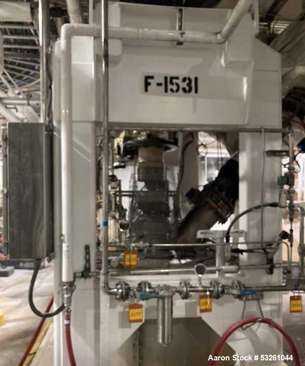 Used Roberts-Western States G-16 Basket Centrifuge for Sugar Alcohol & Crystal Processing