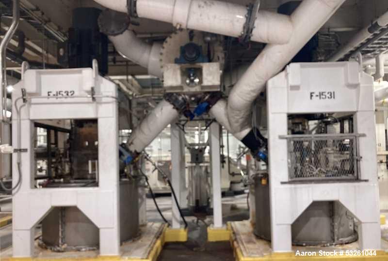 Used Roberts-Western States G-16 Basket Centrifuge for Sugar Alcohol & Crystal Processing