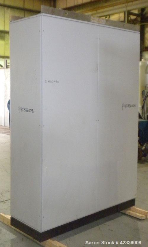 Used Western States 54'' x 40'' Series G A-Frame Perforated Basket Centrifuge. Top load, bottom dump 304 Stainless/Carbon steel basket, maximum 900 rpm. 7'' Maximum cake thickness, 23.7 cubic feet ba...