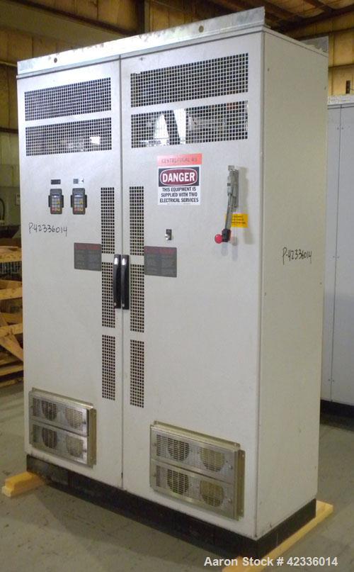 Used Western States 54'' x 40'' Series G A-Frame Perforated Basket Centrifuge. Top load, bottom dump 304 Stainless/Carbon steel basket, maximum 900 rpm. 7'' Maximum cake thickness, 23.7 cubic feet ba...