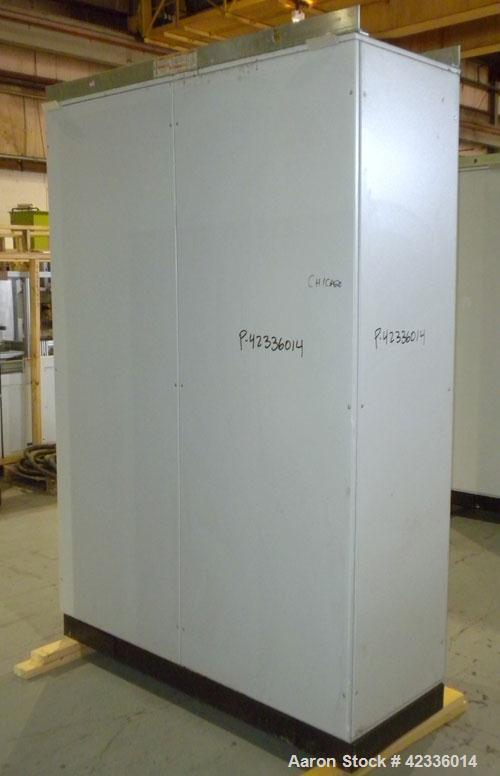 Used Western States 54'' x 40'' Series G A-Frame Perforated Basket Centrifuge. Top load, bottom dump 304 Stainless/Carbon steel basket, maximum 900 rpm. 7'' Maximum cake thickness, 23.7 cubic feet ba...