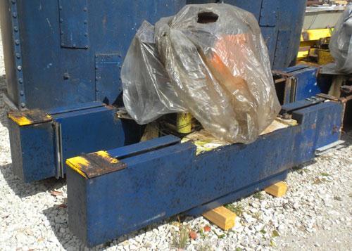 Used Western States 54'' x 40'' Series G A-Frame Perforated Basket Centrifuge. Top load, bottom dump 304 Stainless/Carbon steel basket, maximum 900 rpm. 7'' Maximum cake thickness, 23.7 cubic feet ba...