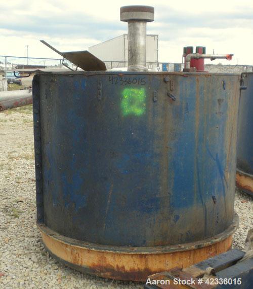 Used Western States 54'' x 40'' Series G A-Frame Perforated Basket Centrifuge. Top load, bottom dump 304 Stainless/Carbon steel basket, maximum 900 rpm. 7'' Maximum cake thickness, 23.7 cubic feet ba...