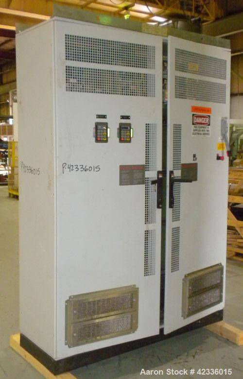 Used Western States 54'' x 40'' Series G A-Frame Perforated Basket Centrifuge. Top load, bottom dump 304 Stainless/Carbon steel basket, maximum 900 rpm. 7'' Maximum cake thickness, 23.7 cubic feet ba...
