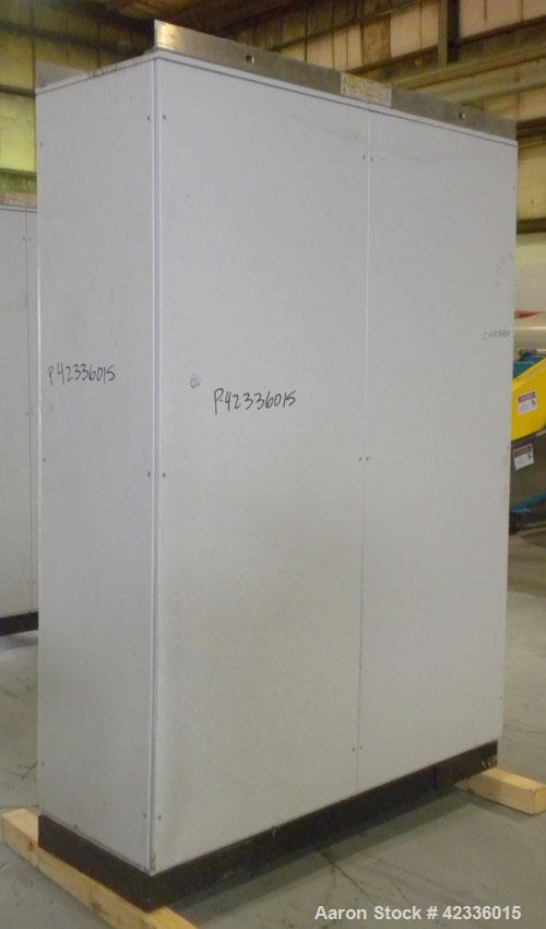 Used Western States 54'' x 40'' Series G A-Frame Perforated Basket Centrifuge. Top load, bottom dump 304 Stainless/Carbon steel basket, maximum 900 rpm. 7'' Maximum cake thickness, 23.7 cubic feet ba...