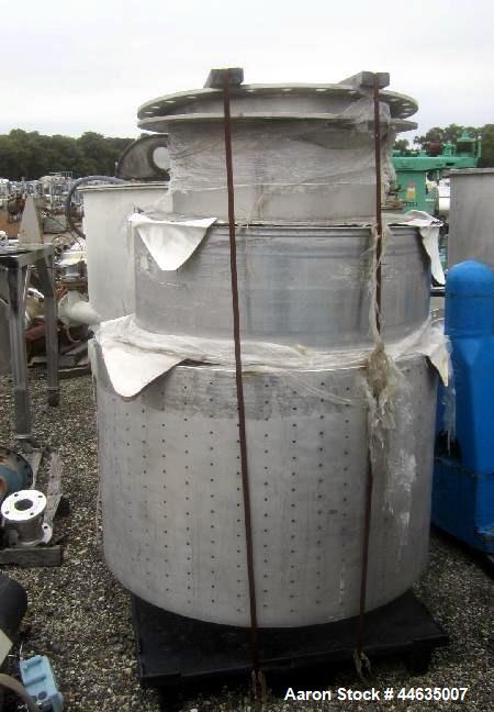 Used Western States 48" X 30" Perforated Basket Centrifuge