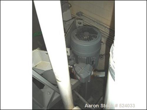 USED: 48 x 30 Western States basket centrifuge. All stainless steel,perforated basket, top load, bottom unload. 3 point link suspension,single action plow, feed and rinse pipes rated 70#/cubic footca...