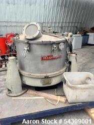 Used Ellerwerk Basket Centrifuge – Stainless Steel, 8.8 Liter Capacity