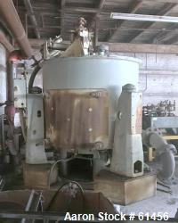 Used- Sharples SP-5500 Sludge-Pak Solid Bowl Basket Centrifuge